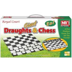 Giant Draughts & Chess 2-In-1 Game