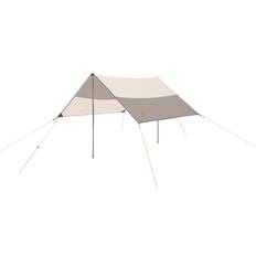 Camping & Friluftsliv Easy Camp Tarp Cliff, 2 x 2.60m, sun sail (grey/beige, UV protection 50