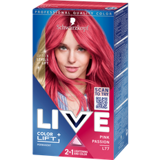 Pink hårfarve Schwarzkopf Live Colour + Lift L77 Pink Passion