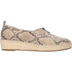 Faux Leather Espadrilles Bella Vita Jimena - Natural Snake Fabric