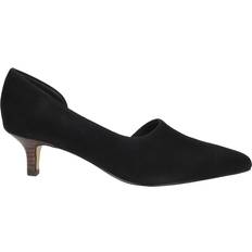 Bella Vita Quilla - Black Kid Suede Leather