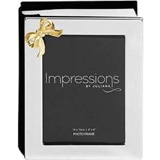 Scrapbooking WIDDOP and Co Impressions Silver Plated Photo Album & Frame holds 100
