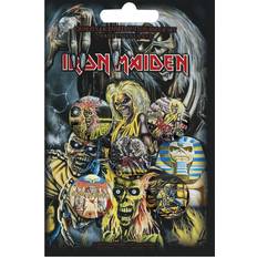 Iron Maiden Badge Early Albums Unisex Multifarvet Standard
