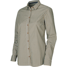 Metsästys - Sininen Takit Härkila Selja Lady L/S Check Shirt - Heritage Blue