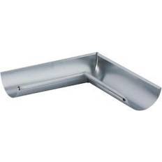 VMZinc gering falset lang 1/2 rund blank indvendig