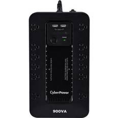 CyberPower Systems ST900U 900VA/500W 120V 15A 12 OUTLETS 2XUSB CHARGE PORTS 5 FT CORD 3