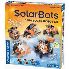 Kits de experimentos científicos Thames & Kosmos and SolarBots: 8-in-1 Solar Robot Kit