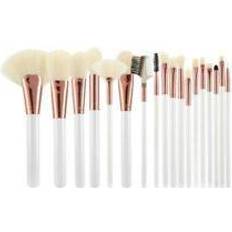 Tools for Beauty Mimo Makeup Brush White&Ecru 18' Set