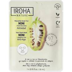 Hudpleje Iroha Fugtgivende Anti-Age Maske Noni Hyaluronsyre 20ml