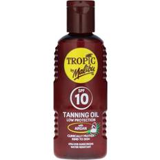 UVA-Schutz Selbstbräuner Malibu Tropic Three-Pack: Tanning Oil Argan Oil SPF10