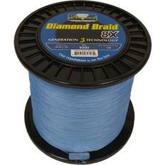 Momoi Diamond Braid Generation III 8X Braided Line Blue 80lb 600yd