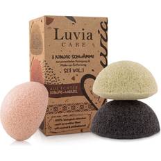 Ikke testet på dyr Konjac svampe Luvia Cosmetics, Konjac-svamp Set Vol. 1