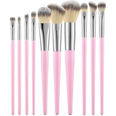 Mimo Makeup Brush Pink 10' Set