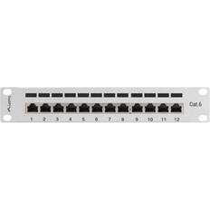 Lanberg 10 Lanberg PPF6-9012-S patch panel 1U 10"