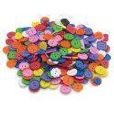 Buttons Roylco R-2132 Craft Buttons Asst 1 Lb-Pkg