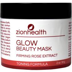 Zion Health French Rose Clay- Glow Beauty Mask 2 Oz