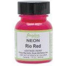 Angelus Leather Paint Neon Rio Red, 1 oz