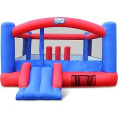 Jumping Toys Sunny & Fun Inflatable Bouncy Castle with Built in Posts