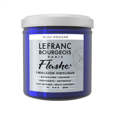 Lefranc & Bourgeois Flashe Vinyl Paint Phthalo Blue, 125 ml jar