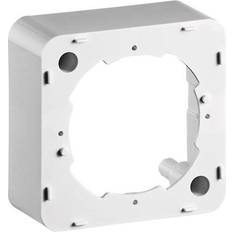 Elektroartikel Goobay Pro Surface frame for antenna wall sockets white