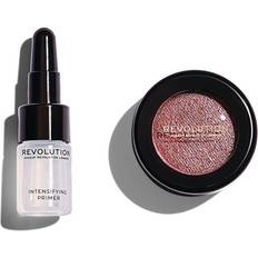 Flawless beauty primer Revolution Beauty Makeup Flawless Foils Rose Gold Primer & Eyeshadow Set 2 ml 2 g