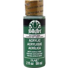 Plaid Classic Green FolkArt Acrylic Paint 2oz