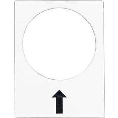 Motor & Safety Switches Schneider Electric Zb2By4907 Legend, 30X40 Mm, White, Pendant Station