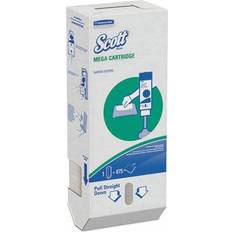 Paper Napkins Scott MegaCartridge Napkins, 1-Ply, 8 2/5 x 6 1/2, White, 875/Pack, 6 Packs/Carton