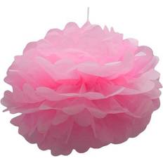 Pink Pomponer Hisab Joker Pom Pom Light Pink 30 cm 3 stk 79629
