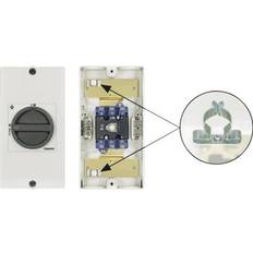 Kraus & Naimer KG10 T103/D-A050 KS51V Reparationskontakt kan spærres 1 x 90 ° Sort 1 stk