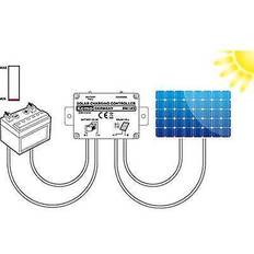 Schaltschränke, Gehäuse und Klemmenkästen Kemo Solar-Laderegler 12 V DC 6 A 10 A