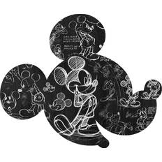 Tapeten Komar Wallsticker, Mickey Head Illustration, Ø: 127 cm,Selvklæbende, 127 cm