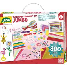 Lena Ambachten Lena Knutselkoffer Jumbo Roze 800 stuks