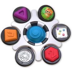 Curiosity Clutch Twist & Pop Rattle Teether Infant Toy