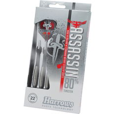 Plastica Freccette Harrows Assassin 80% Tungsteno Steeltip Freccette 24g