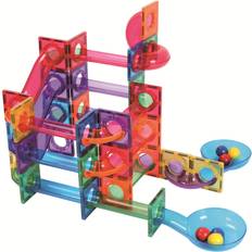 Magnetic tiles kuglebane Magnetic Tiles Marble Run 88-pack