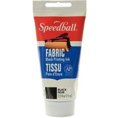 Speedball Block Printing Fabric Ink 2.5 oz. black