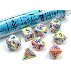 Festive – Polyhedral Kaleidoscope/Blue 7-Die Set