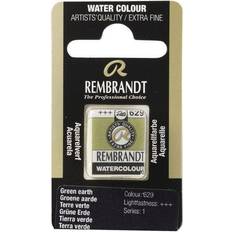 Grøn Akvarelmaling Rembrandt akvarelfarve half pan – Green Violet 629