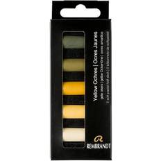 Yellow Crayons Rembrandt Soft Pastel Yellow ochres 5st