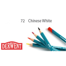 Hvid Akvarelpenne Derwent DW Akv.blyant Chinese White 72