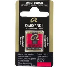 Rembrandt akvarelfarve half pan – Quinacridone rose reddish 367