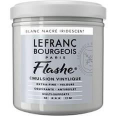 Lefranc & Bourgeois Flashe Vinyl Paint Iridescent Pearl White, 125 ml jar