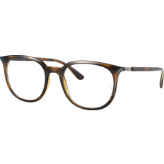 Lunettes Ray-Ban RB7190 Monture Havana Verres Incolore polarisé 51-19