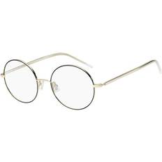 HUGO BOSS Round in lightweight titanium with signature hardware
