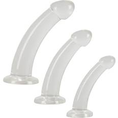 Anal plug set Crystal Anal-Dildo Training Set Transparent