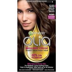 Hair Products Garnier Olia Brilliant Color Medium Neutral Brown