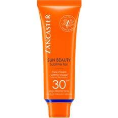 Aurinkosuoja Kasvoille - Nainen Auringonsuojaukset Lancaster Sun Beauty Sublime Tan Face Cream SPF30