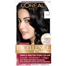 Hair Products Excellence Creme Level 3 Permanent Haircolor Black