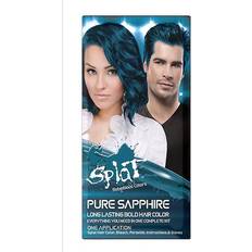 Teal hair dye Splat Pure Sapphire Hair Color Kit Semi-Permanent Teal Blue Dye